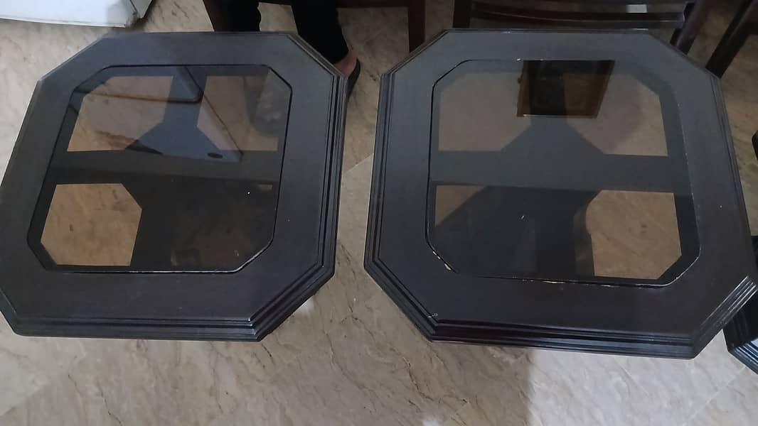 Centre tables in good condition-2 single and 1 double- urgent sale 3