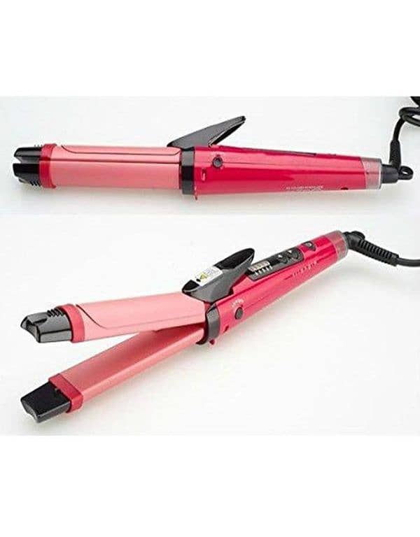 2-in-1 Nova Hair Straightener And Curler – Dual-use Styling Tool 2
