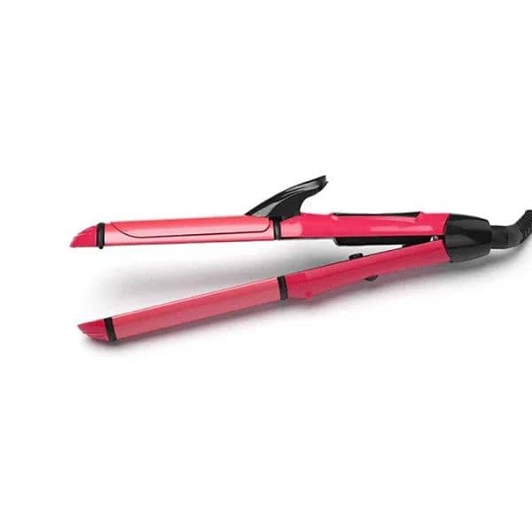2-in-1 Nova Hair Straightener And Curler – Dual-use Styling Tool 6