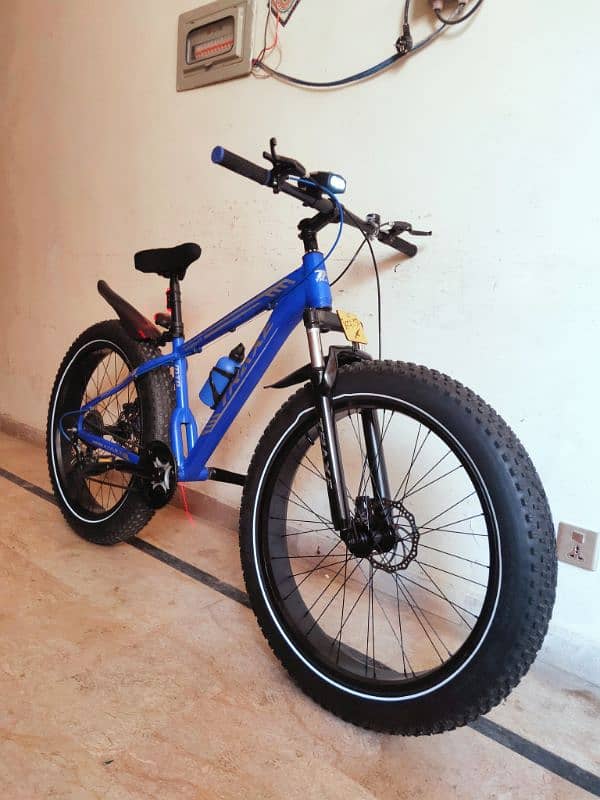 Imported Fat Mountain Bicycle Aluminum Frame 100% 2