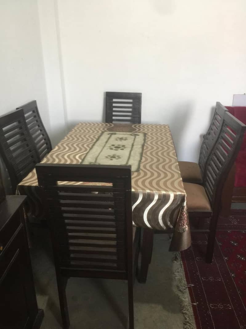 6 chairs one table 1