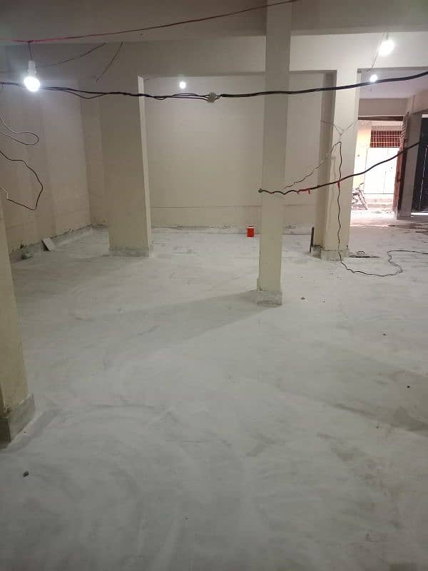 For Rent 2400 SQ ft commercial 13d2 Gulshan e iqbal 3
