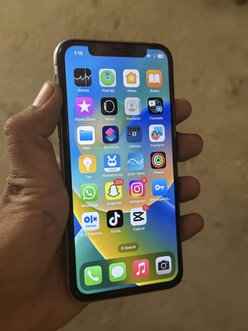 iPhone X 256 gb 10/10 non pta all ok 0