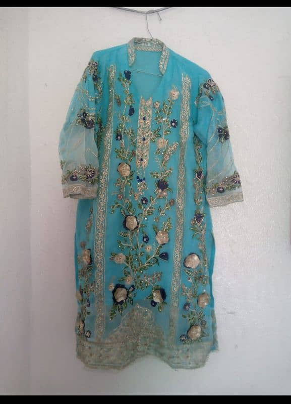3 psc  organza weeding dress for women 0
