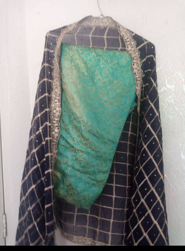 3 psc  organza weeding dress for women 4