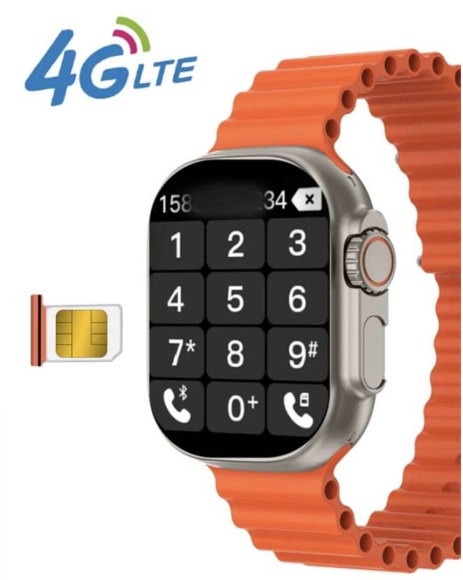 Bw 10 pro 4g sim smart watch. 4