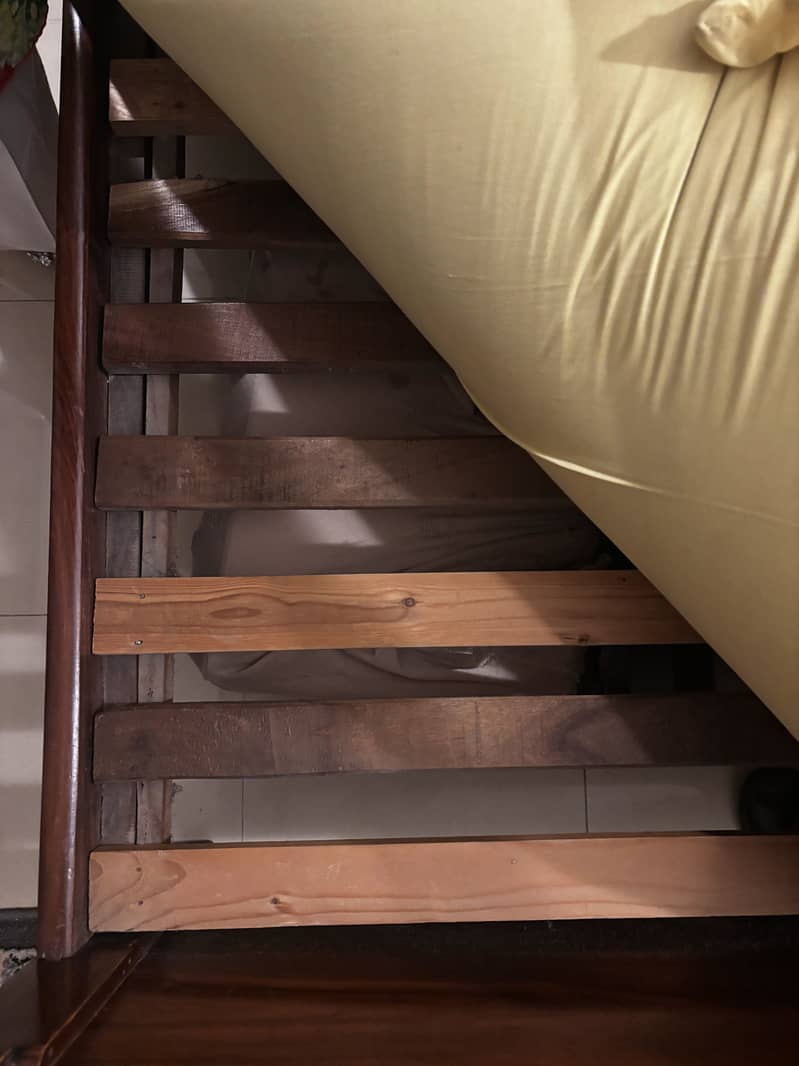 PURE WOOD BED SET 2