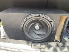 Kenwood speaker with 4 channel amplifier