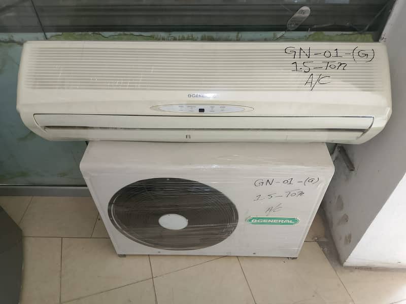 General 1.5 ton split AC (0306=4462/443)superbbset 1