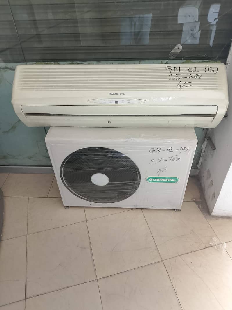 General 1.5 ton split AC (0306=4462/443)superbbset 5