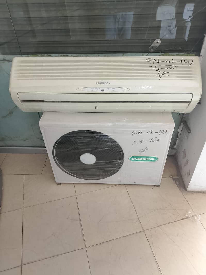 General 1.5 ton split AC (0306=4462/443)superbbset 6