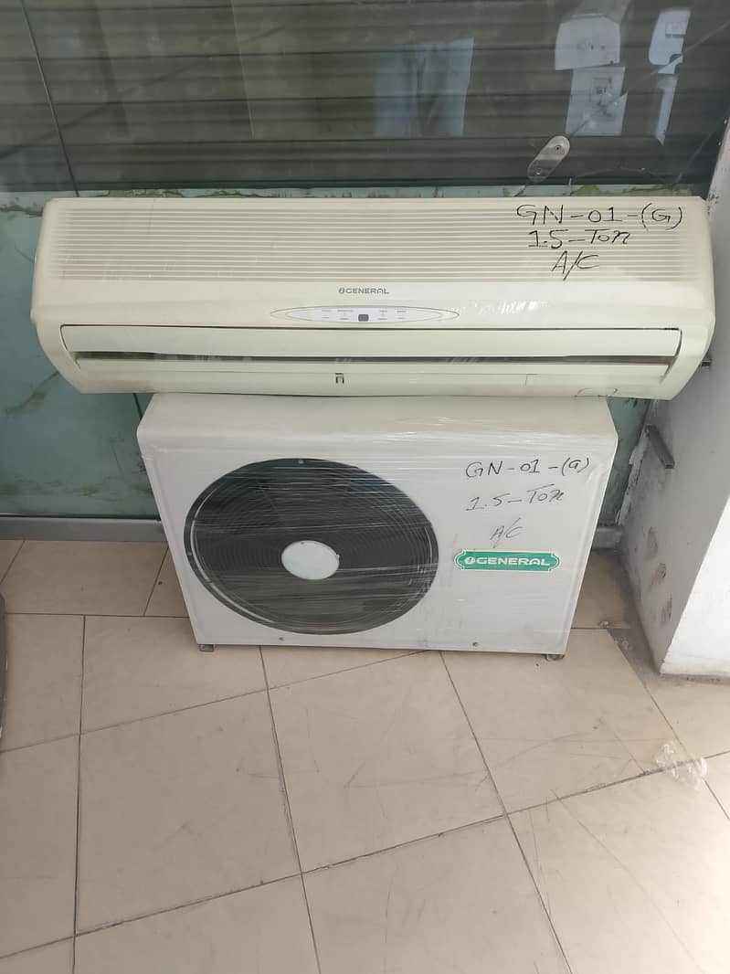 General 1.5 ton split AC (0306=4462/443)superbbset 7