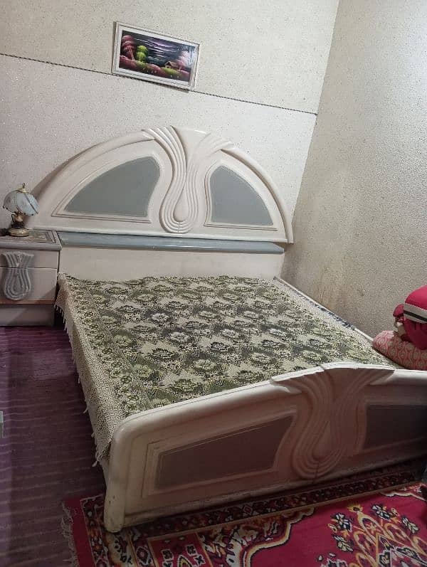 bed dressing table and side table for sale 1