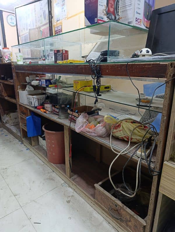 Counter and Racks for shop/office 10