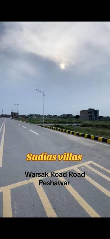 5 Marla Plot Available For Sale in Sudais Villas Warsak Road Peshawar 1