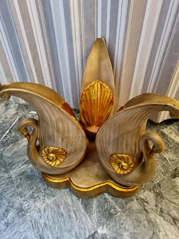 Unique and Elegant Swan-Themed Dining Table (Without glass) 1