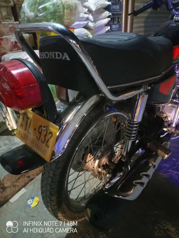 CG 125 model 2018 for sale 10/10 condition with double Tanki Tapa 5