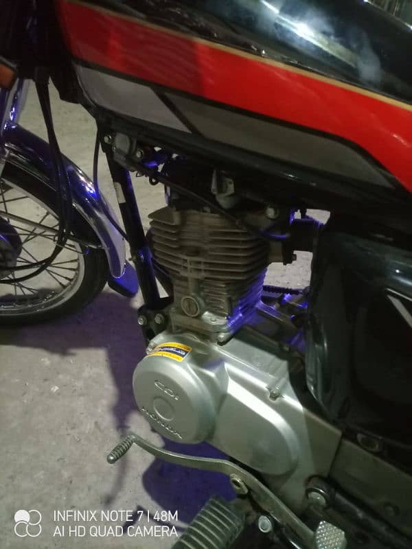 CG 125 model 2018 for sale 10/10 condition with double Tanki Tapa 6