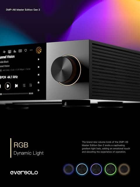Eversolo A6 Gen2 Master Audiophile Streamer DAC Pre amplifier 4