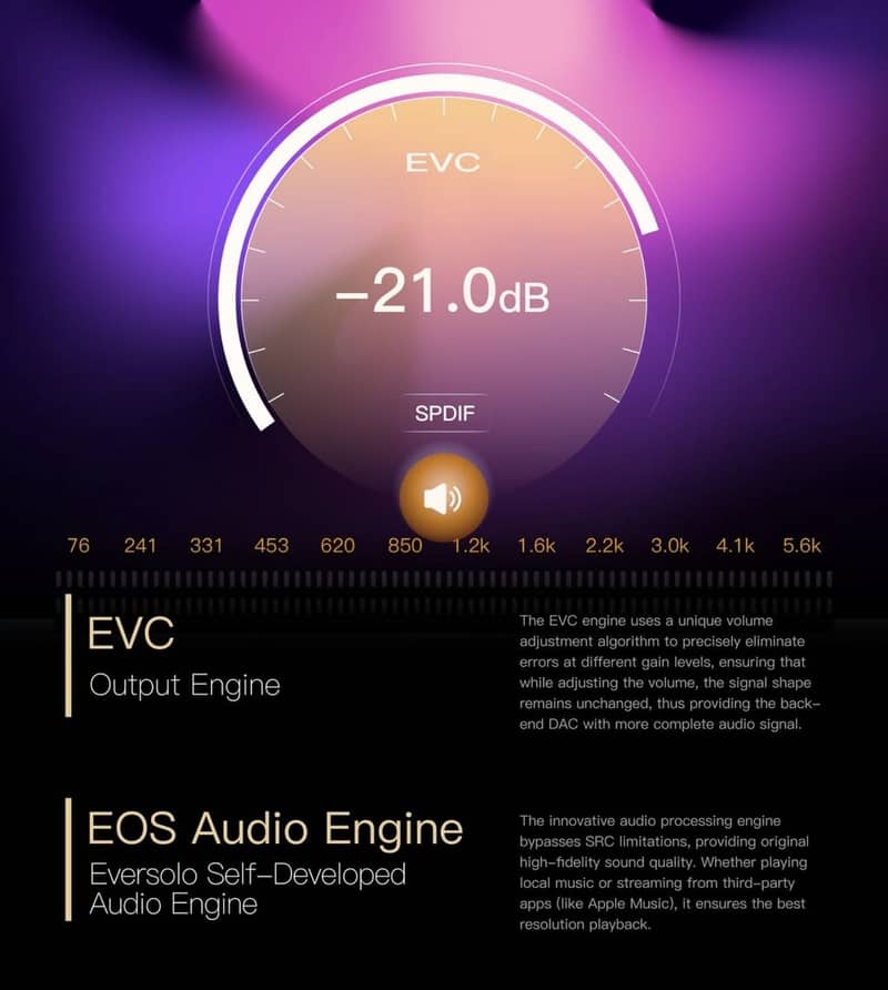 Eversolo A6 Gen2 Master Audiophile Streamer DAC Pre amplifier 7