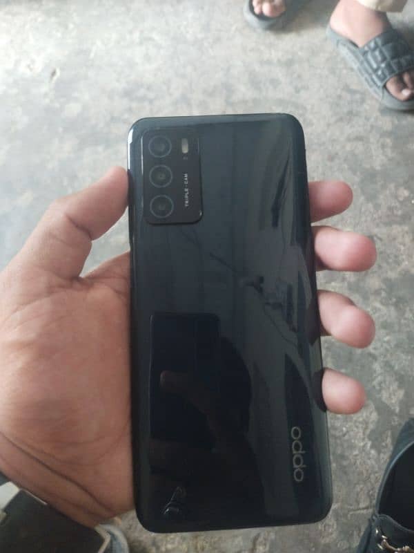 Oppo a16 6/128 with box and charger charger panel change hai 9
