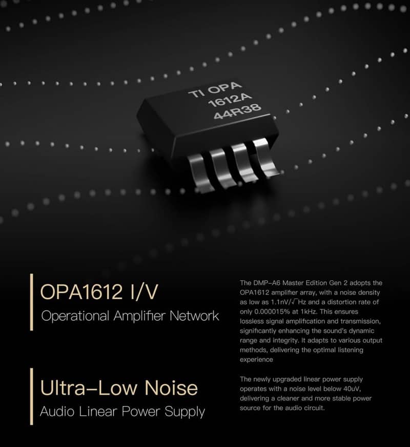 Eversolo A6 Gen2 Masters Audiophile Streamer DAC Pre Amplifier 6