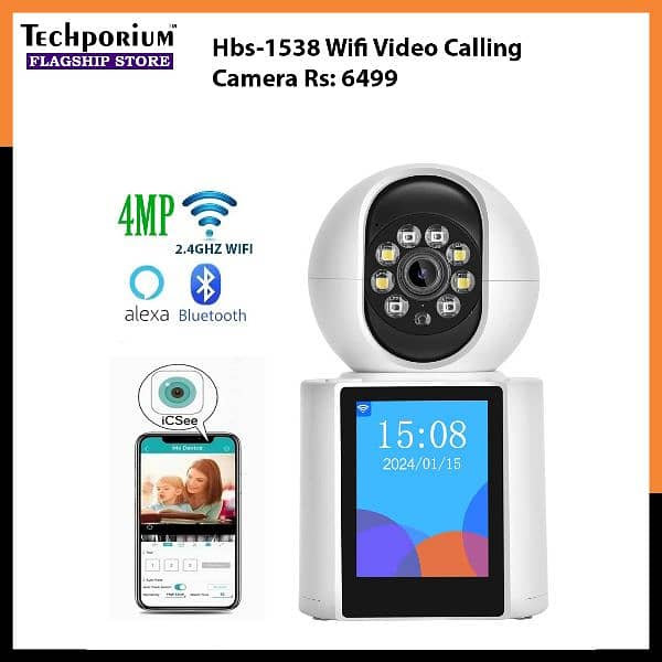 New Smart Wifi Cameras, HD 1080p CCTV Outdoor, Home, Office Security 0