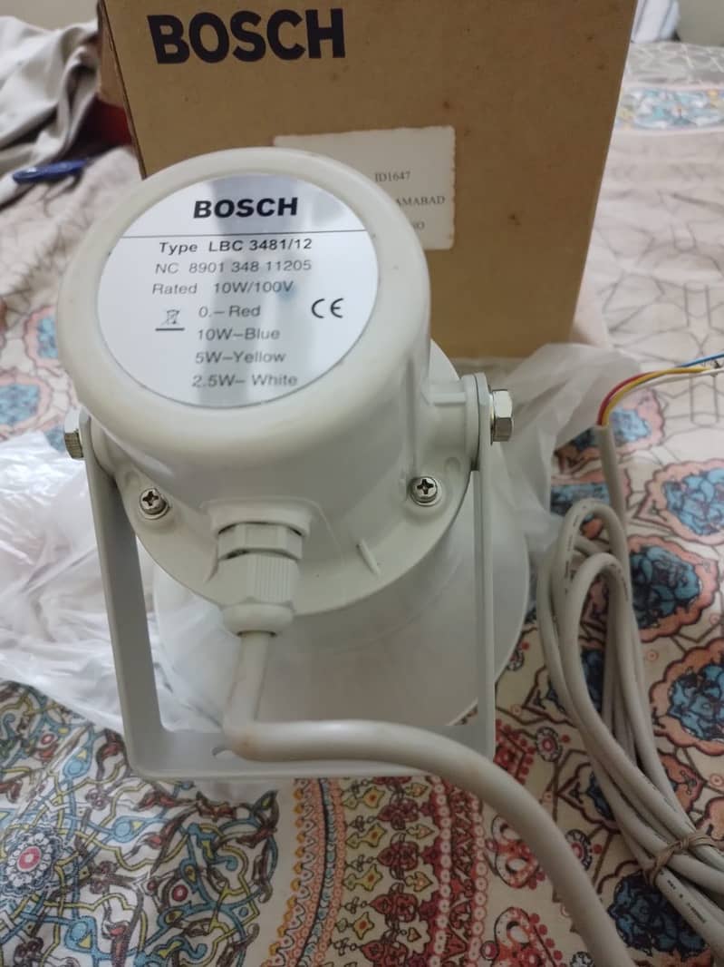 Bosch Horn loudspeaker 1