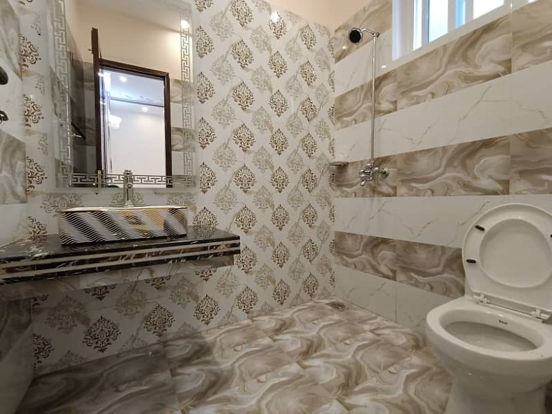 5 Marla Very Beautiful Luxury Brand New Moderan Desing House For SALE In Johar Town Super Hot Location 17