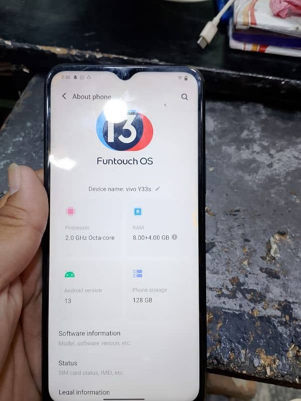 vivo y33s 3