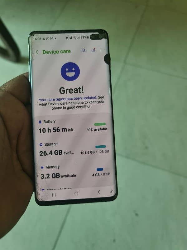 samsung s10 plus. price. 22000. sailkot cantt. 03005663482 5