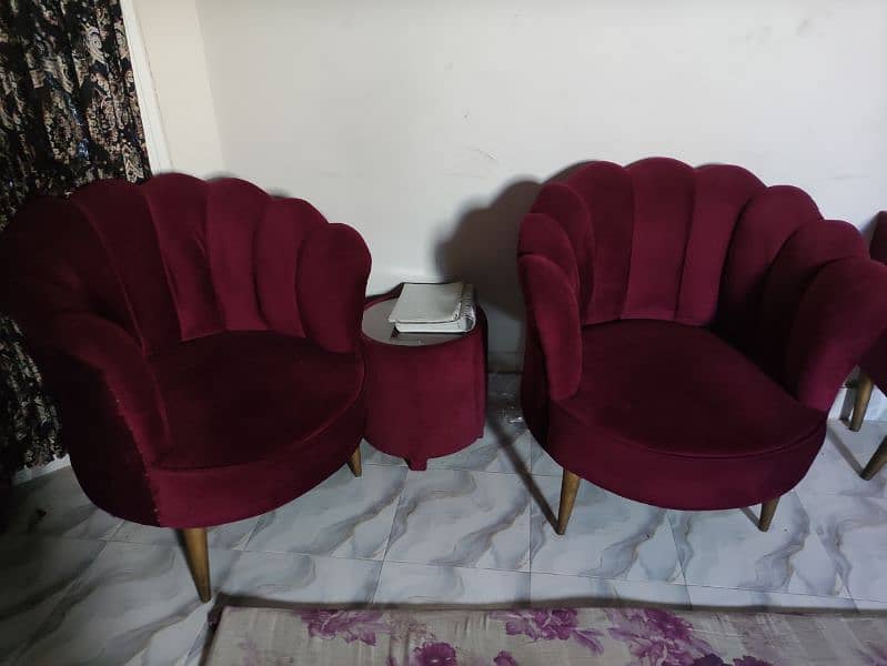 coffee set with table for urgent sale 3