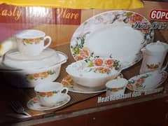 new dinner set 60piece