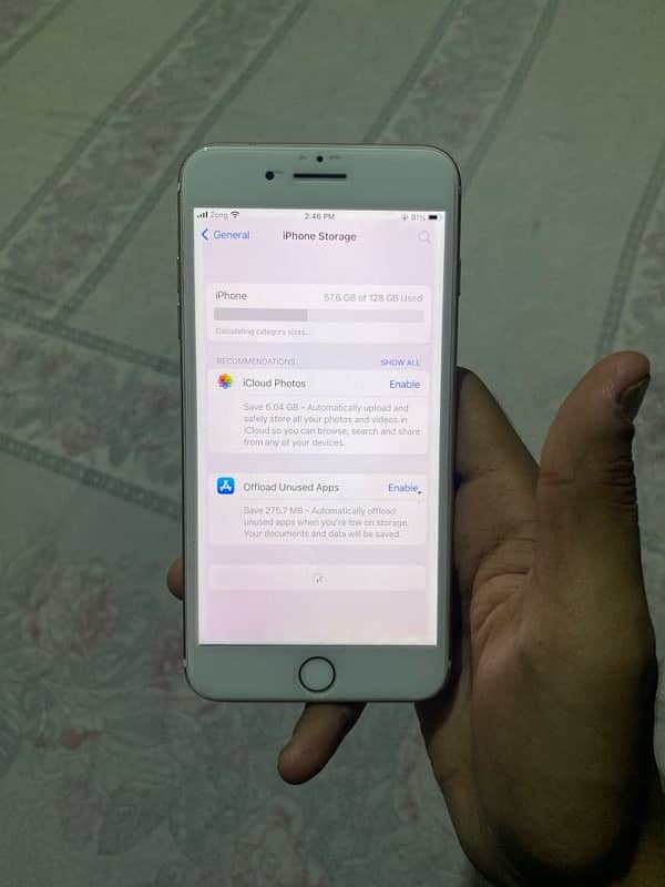 Iphone 7 Plus PTA Approve 128GB 10