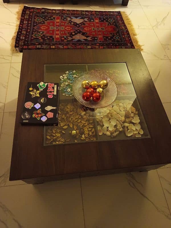 sofa set  five seater with central table 2
