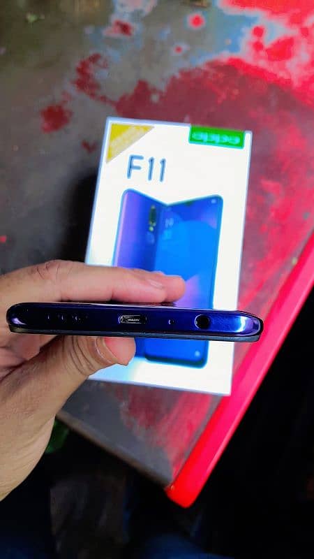 oppo f-11 Mobile 8/ 256 with box and charger 7