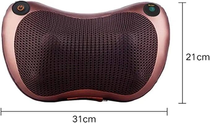 POKAR Massager for The Neck and Back. Shiatsu Massage Cushion 4