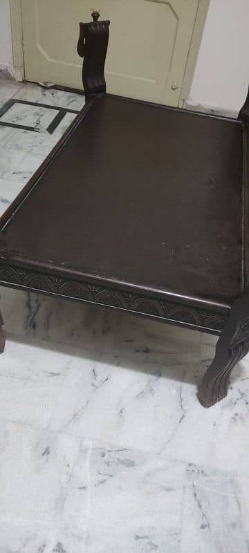 Dinning Table Dual Shelf without Mirror 8