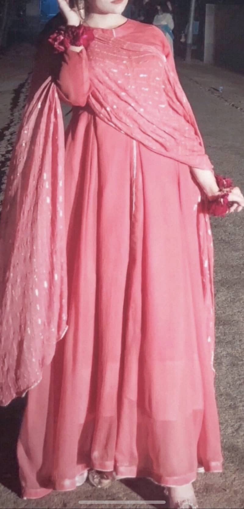 flairy light pink maxi 0