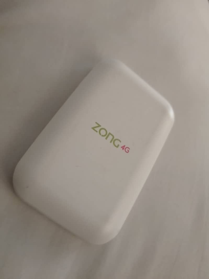 ZONG 4G BOLT+ UNLOCK 0