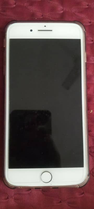 I phone 7 plus pta approved for sell 128 gb silver colour 100 battery 0