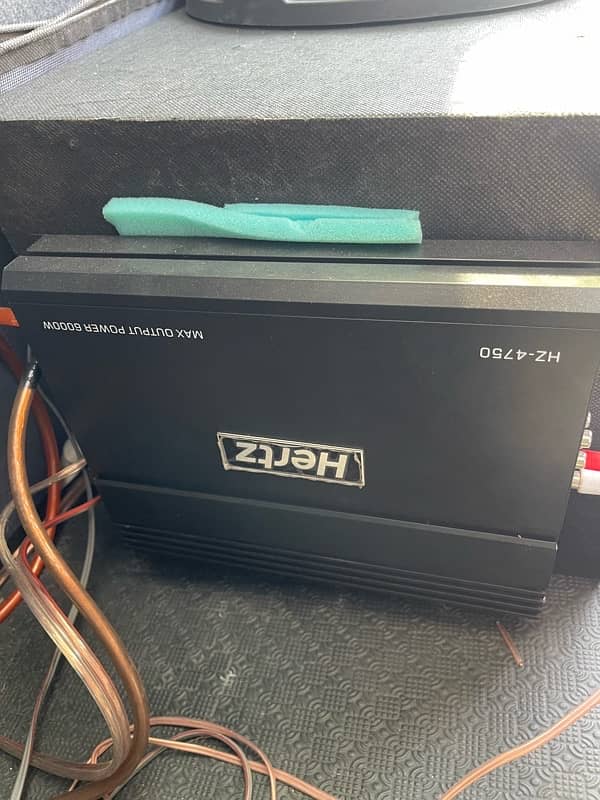 woofer amplifier complete set 2
