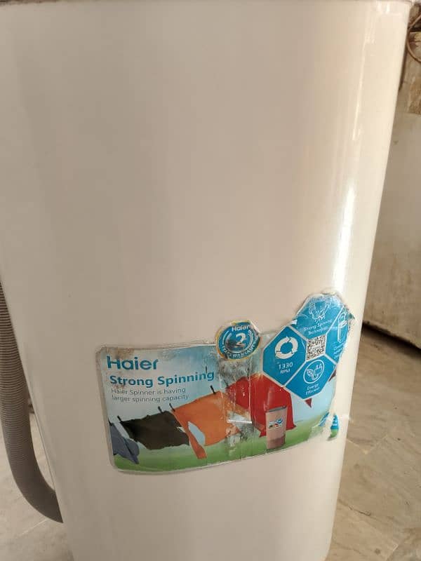 Haier spinner and washing machine 11