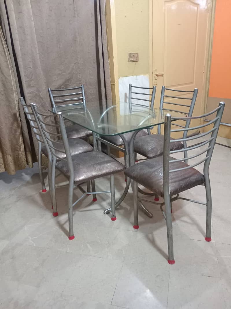 Dinning Table with 6 Chairs 0