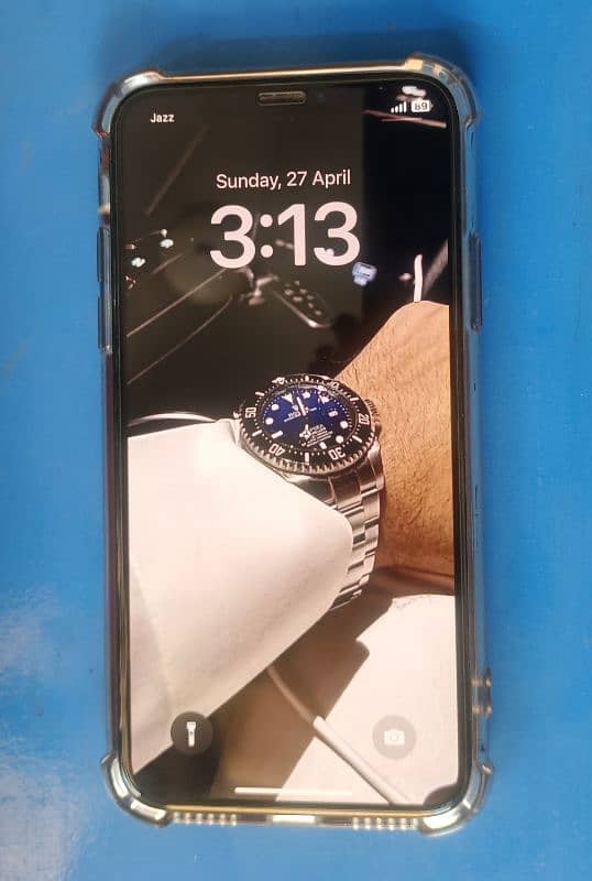 I phone X black color official PTA approved 256 gb all ok and original 0