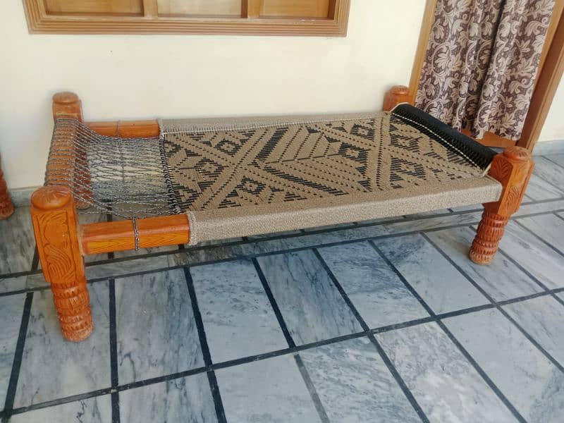 wood charpai 0