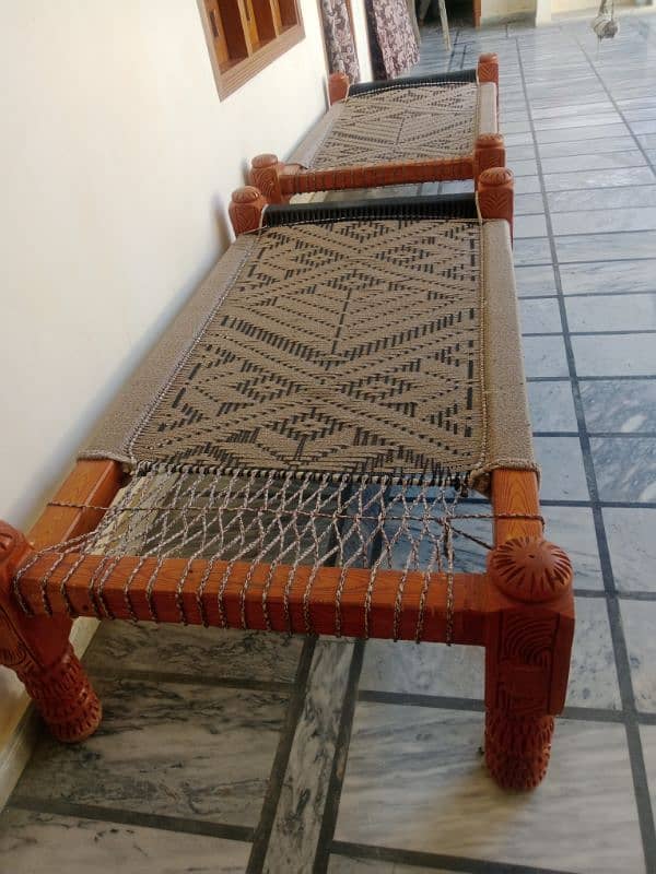 wood charpai 1