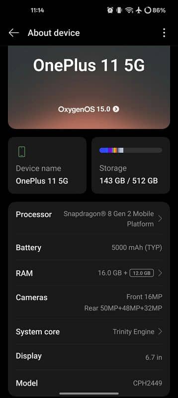 Oneplus 11 5g 2