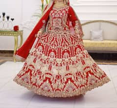 Red Bridal Lehnga