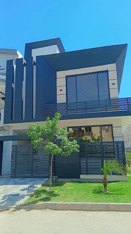 5 marla Luxurious Modern Design corner furnished house for sale 0